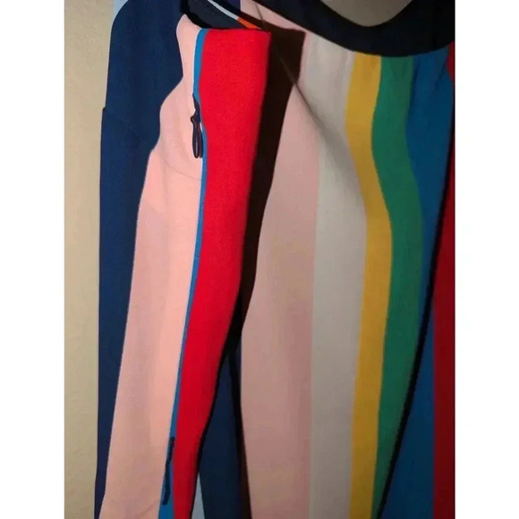 Tommy Hilfiger Sleeveless Dress Womens Size L Multicolor Stripes - Picture 7 of 8